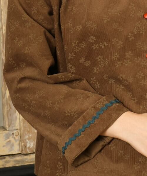 Jocomomola / ホコモモラ シャツ・ブラウス | 【2WAY】コーデュロイオパールプリントブラウス | 詳細7