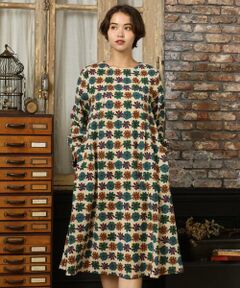 Jocomomola / ホコモモラ ロング・マキシ丈ワンピース | Calle Imperial フラワープリントワンピース