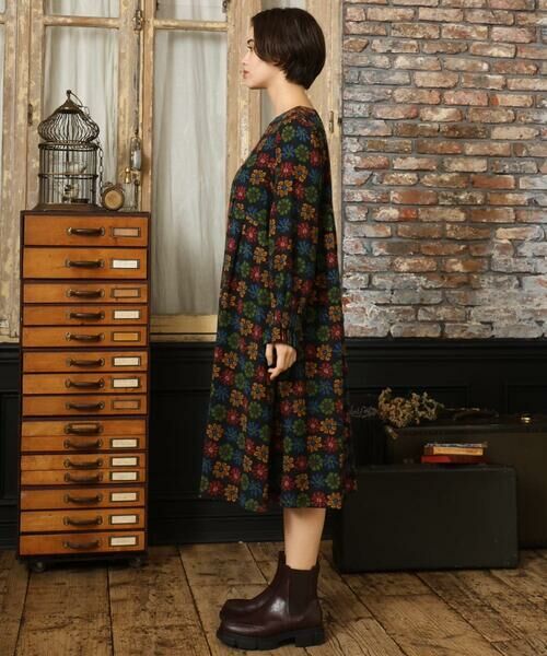 Jocomomola / ホコモモラ ロング・マキシ丈ワンピース | Calle Imperial フラワープリントワンピース | 詳細1