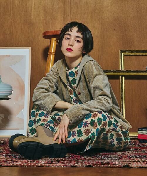 Jocomomola / ホコモモラ ロング・マキシ丈ワンピース | Calle Imperial フラワープリントワンピース | 詳細14