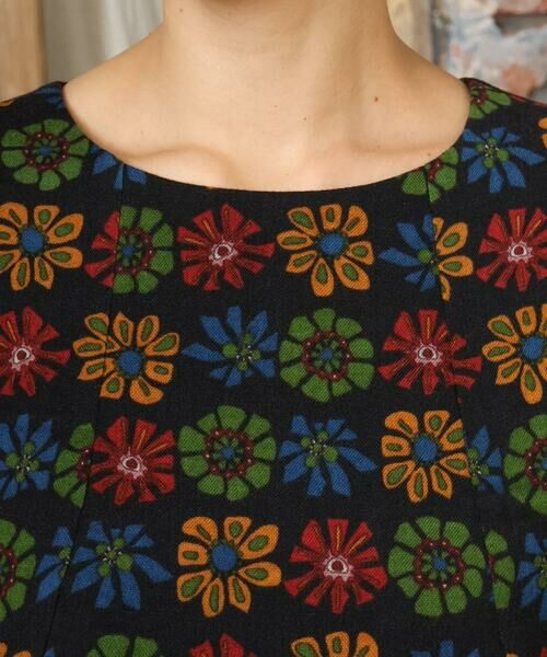 Jocomomola / ホコモモラ ロング・マキシ丈ワンピース | Calle Imperial フラワープリントワンピース | 詳細3