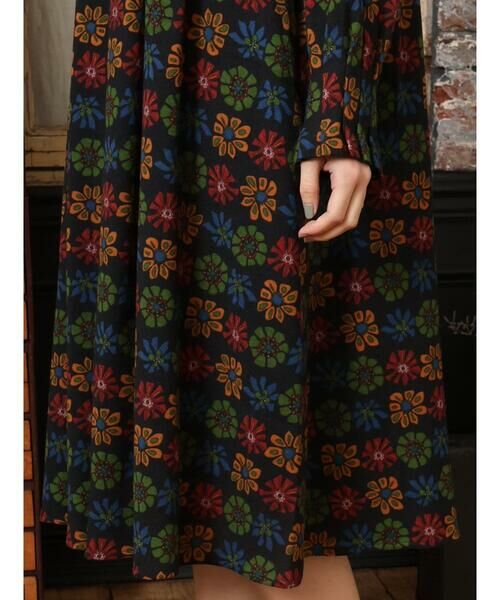 Jocomomola / ホコモモラ ロング・マキシ丈ワンピース | Calle Imperial フラワープリントワンピース | 詳細6