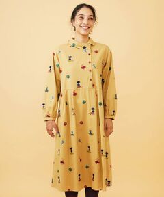 Jocomomola / ホコモモラ ロング・マキシ丈ワンピース | Lunares Animales もけもけドビーワンピース