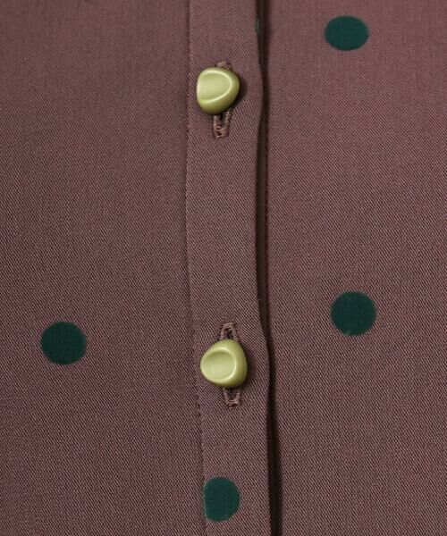 Jocomomola / ホコモモラ ロング・マキシ丈ワンピース | Baile Esponjoso フロッキードットワンピース | 詳細4