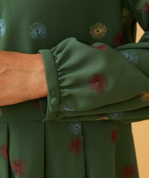 Jocomomola / ホコモモラ ロング・マキシ丈ワンピース | Estrella ハイネックフラワー刺繍ワンピース | 詳細11