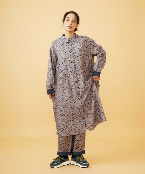 Jocomomola / ホコモモラ ロング・マキシ丈ワンピース | Calle de Manuela Malasana アニマルプリントワンピース | 詳細11