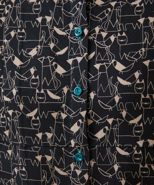 Jocomomola / ホコモモラ ロング・マキシ丈ワンピース | Calle de Manuela Malasana アニマルプリントワンピース | 詳細16