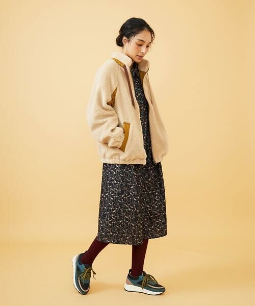 Jocomomola / ホコモモラ ロング・マキシ丈ワンピース | Calle de Manuela Malasana アニマルプリントワンピース | 詳細20