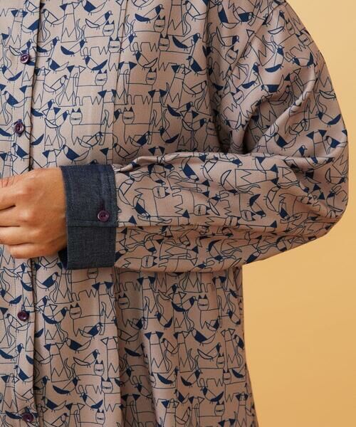 Jocomomola / ホコモモラ ロング・マキシ丈ワンピース | Calle de Manuela Malasana アニマルプリントワンピース | 詳細7