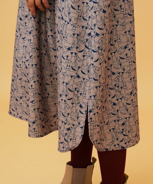 Jocomomola / ホコモモラ ロング・マキシ丈ワンピース | Calle de Manuela Malasana アニマルプリントワンピース | 詳細9