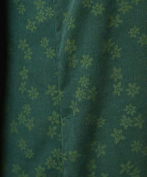 Jocomomola / ホコモモラ ロング・マキシ丈ワンピース | コーデュロイオパールプリントシャツワンピース | 詳細8