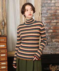 Jocomomola / ホコモモラ ニット・セーター | 【2WAY】LANA BLENDハイネックリブニット