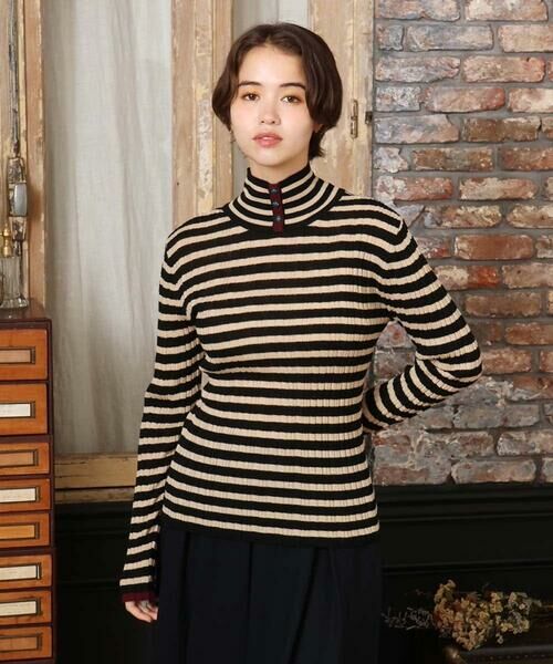 Jocomomola / ホコモモラ ニット・セーター | 【2WAY】LANA BLENDハイネックリブニット | 詳細7