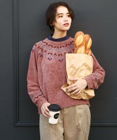 Jocomomola / ホコモモラ ニット・セーター | Hilo molle ニットプルオーバー