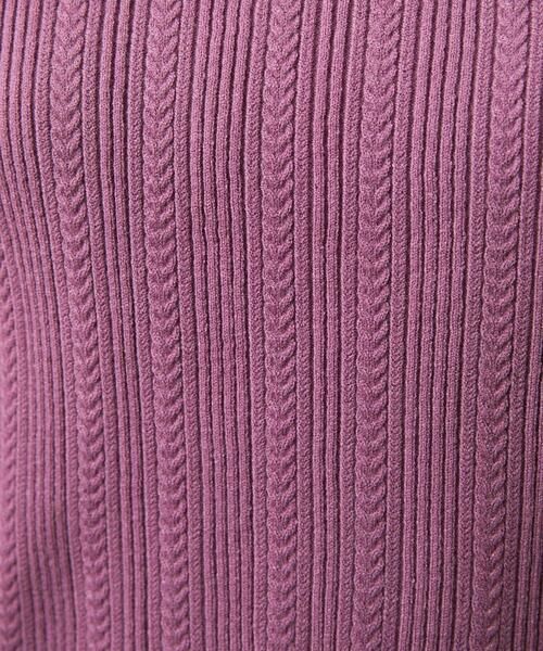 Jocomomola / ホコモモラ ニット・セーター | Feston スカラップハイネックリブニット | 詳細12