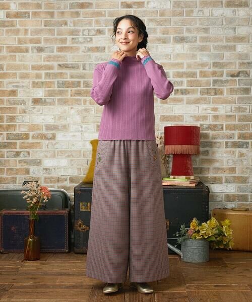 Jocomomola / ホコモモラ ニット・セーター | Feston スカラップハイネックリブニット | 詳細13