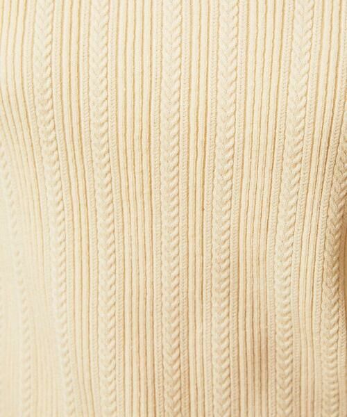 Jocomomola / ホコモモラ ニット・セーター | Feston スカラップハイネックリブニット | 詳細17