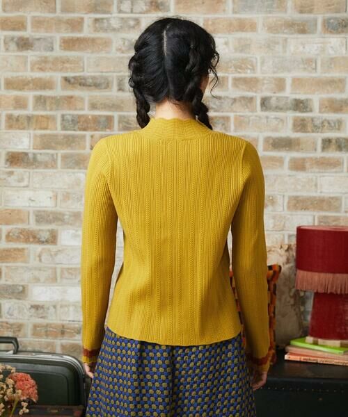 Jocomomola / ホコモモラ ニット・セーター | Feston スカラップハイネックリブニット | 詳細2