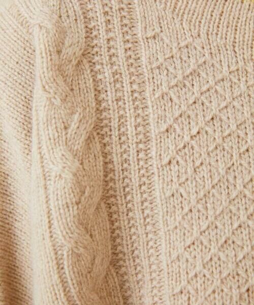 Jocomomola / ホコモモラ ニット・セーター | Vantana ケーブル編みフード付きニット | 詳細11