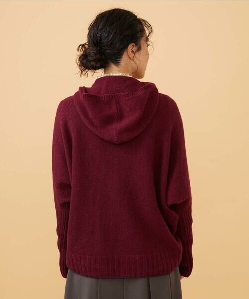 Jocomomola / ホコモモラ ニット・セーター | Vantana ケーブル編みフード付きニット | 詳細2
