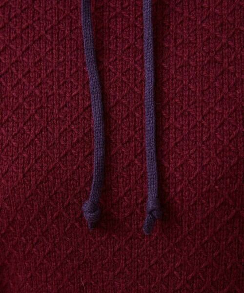 Jocomomola / ホコモモラ ニット・セーター | Vantana ケーブル編みフード付きニット | 詳細4