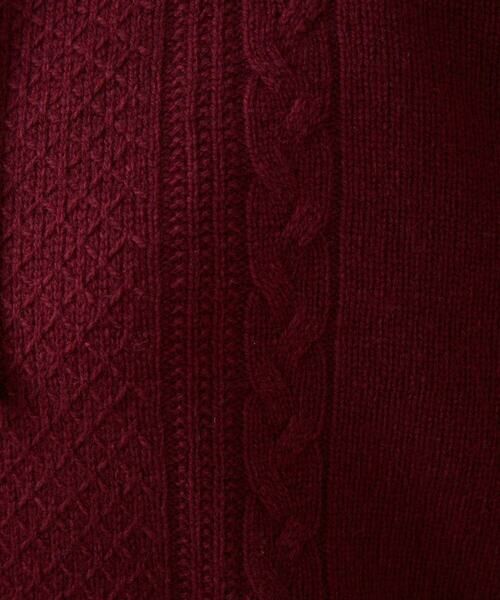 Jocomomola / ホコモモラ ニット・セーター | Vantana ケーブル編みフード付きニット | 詳細7