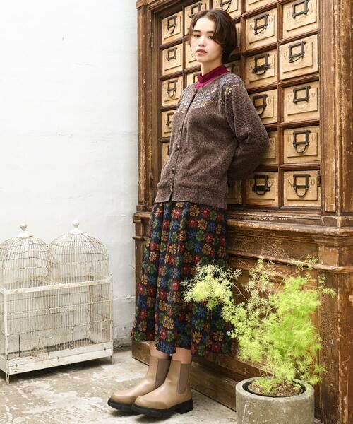 Jocomomola / ホコモモラ ロング・マキシ丈スカート | Calle Imperial フラワープリントスカート | 詳細15