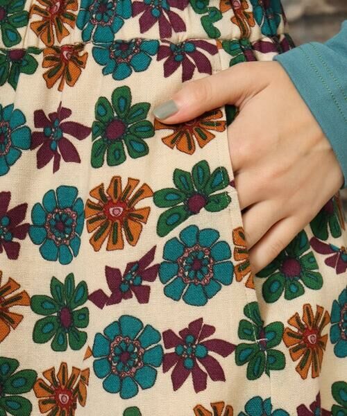 Jocomomola / ホコモモラ ロング・マキシ丈スカート | Calle Imperial フラワープリントスカート | 詳細4