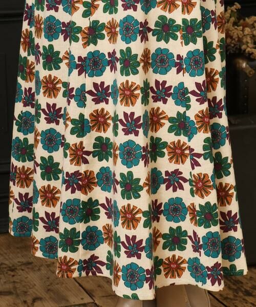 Jocomomola / ホコモモラ ロング・マキシ丈スカート | Calle Imperial フラワープリントスカート | 詳細5