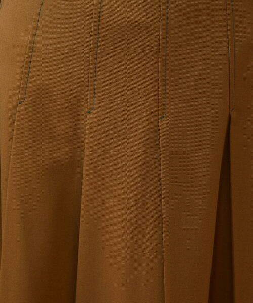 Jocomomola / ホコモモラ ロング・マキシ丈スカート | Pliegues ワンポイント刺繍プリーツスカート | 詳細10