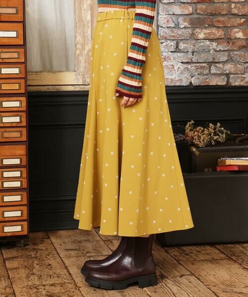 Jocomomola / ホコモモラ ロング・マキシ丈スカート | Baile Esponjoso フロッキードットスカート | 詳細1