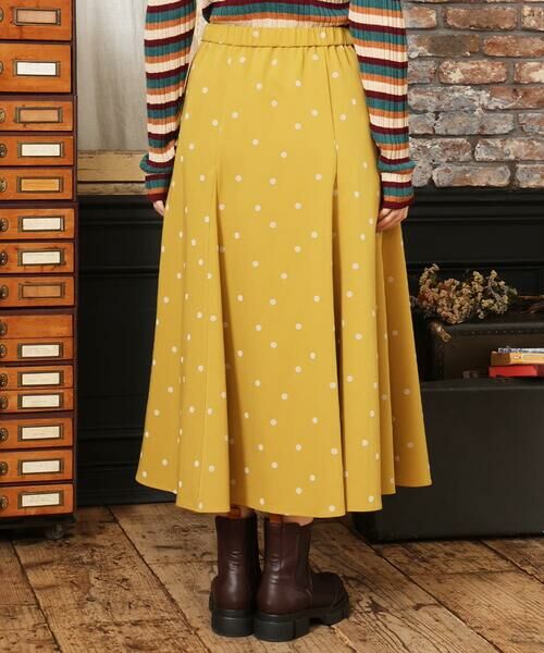 Jocomomola / ホコモモラ ロング・マキシ丈スカート | Baile Esponjoso フロッキードットスカート | 詳細2