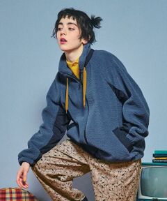 Jocomomola / ホコモモラ その他アウター | Abrigo boa ボアブルゾン