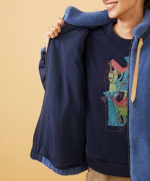 Jocomomola / ホコモモラ その他アウター | Abrigo boa ボアブルゾン | 詳細12