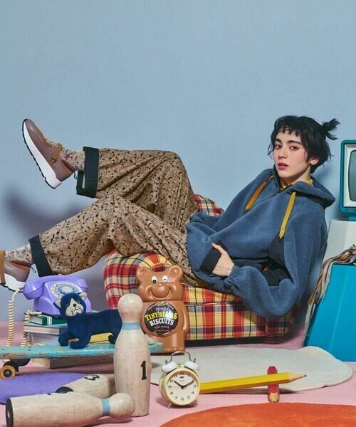 Jocomomola / ホコモモラ その他アウター | Abrigo boa ボアブルゾン | 詳細16