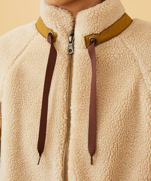 Jocomomola / ホコモモラ その他アウター | Abrigo boa ボアブルゾン | 詳細19