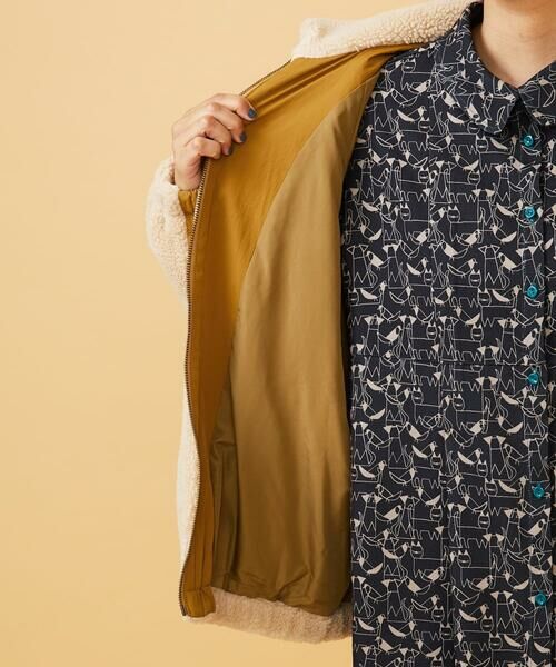 Jocomomola / ホコモモラ その他アウター | Abrigo boa ボアブルゾン | 詳細22