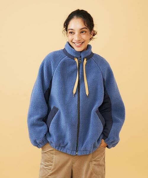 Jocomomola / ホコモモラ その他アウター | Abrigo boa ボアブルゾン | 詳細3