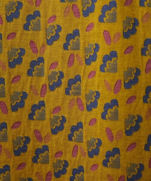 Jocomomola / ホコモモラ カットソー | Cruce ジャカード リーフ×フラワー柄カットソー | 詳細6