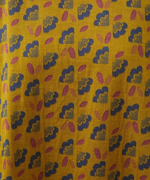 Jocomomola / ホコモモラ カットソー | Cruce ジャカード リーフ×フラワー柄カットソー | 詳細8