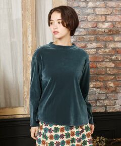 Jocomomola / ホコモモラ カットソー | ベロアチュール プルオーバーカットソー