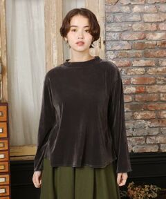 Jocomomola / ホコモモラ カットソー | ベロアチュール プルオーバーカットソー