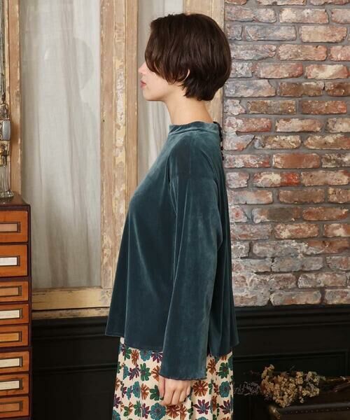 Jocomomola / ホコモモラ カットソー | ベロアチュール プルオーバーカットソー | 詳細1