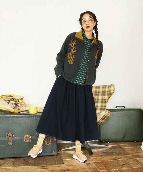 Jocomomola / ホコモモラ カットソー | Calle del Espejo プリントカットソー | 詳細10