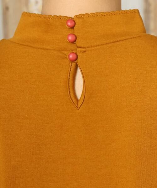 Jocomomola / ホコモモラ カットソー | ベアスムース 配色刺繍カットソー | 詳細14