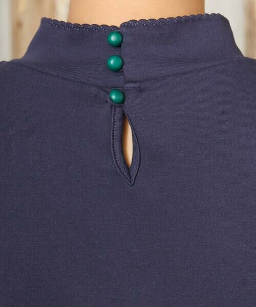 Jocomomola / ホコモモラ カットソー | ベアスムース 配色刺繍カットソー | 詳細19