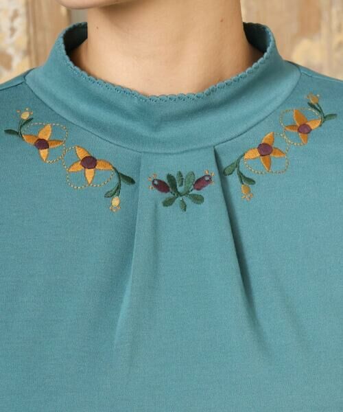 Jocomomola / ホコモモラ カットソー | ベアスムース 配色刺繍カットソー | 詳細23