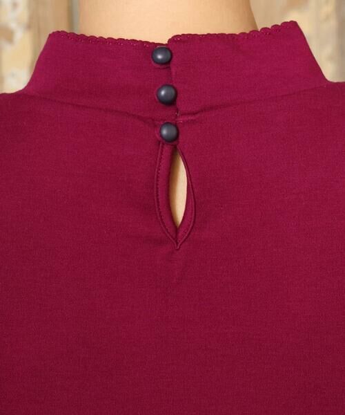 Jocomomola / ホコモモラ カットソー | ベアスムース 配色刺繍カットソー | 詳細29