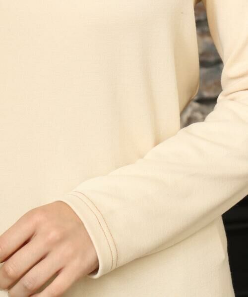 Jocomomola / ホコモモラ カットソー | ベアスムース 配色刺繍カットソー | 詳細4