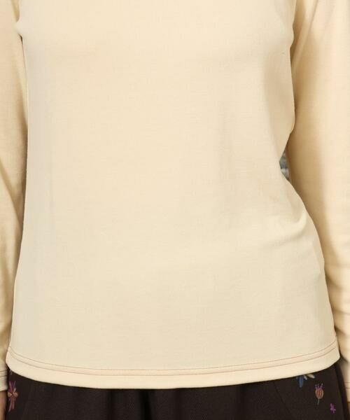 Jocomomola / ホコモモラ カットソー | ベアスムース 配色刺繍カットソー | 詳細5